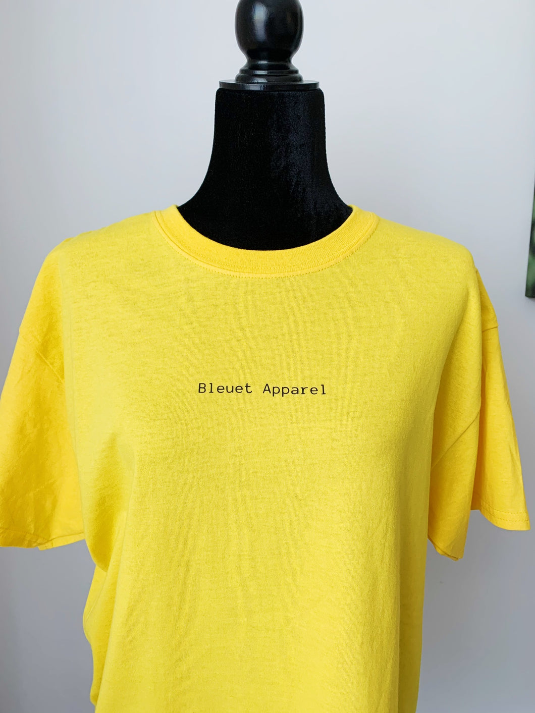T-shirt jaune Bleuet Apparel